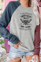 Buffalo Bills Body Lotion Graphic Long Sleeve Top