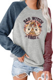 Bad Witch Vibes Graphic Long Sleeve Top