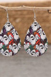 White Ghost PU Earrings MOQ 5pcs