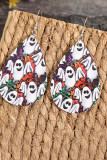 White Ghost PU Earrings MOQ 5pcs
