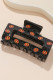 Pumpkin Print Hair Clip MOQ 5pcs