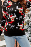 Reindeer Christmas Knitting Sweater 