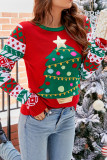 Christmas Tree Knit Pullover Sweater