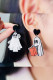 Halloween Ghost Earrings MOQ 5pcs