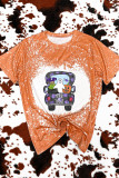 Trick Or Treat Bleached Graphic Tee
