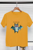 Halloween Bat Graphic Tee