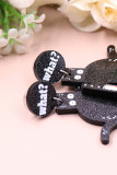 Black Cat Halloween Earrings MOQ 5pcs