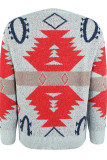 Christmas Trees Knitting Pullover Sweater 