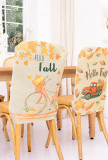 Thanksgiving Hello Fall Chairs Cover 