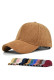 Plain Corduroy Unisex Baseball Hat MOQ 3pcs