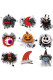 Halloween Hair Clips MOQ 5pcs