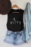 Witch Moon Print Tank Top