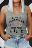 It is Just a Bunch Of Focus Pocus Graphic Tank Top