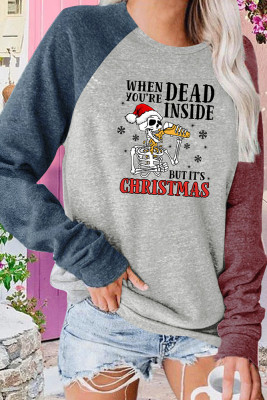 When You Are Dead Inside But It's Christmas Long Sleeves Top