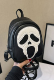Halloween Ghost Zipper Backpack 