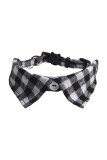 Plaid Collar For Pets MOQ 5pcs