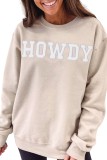HOWDY Graphic Drop Shoulder Sweatshirt