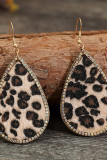 Hairy Leopard Earrings MOQ 5pcs