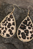 Hairy Leopard Earrings MOQ 5pcs