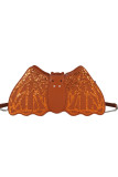 Embroidery Glitter Bat Crossboby Bag 