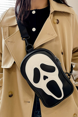 Ghost Scream Crossbody Chest Bag