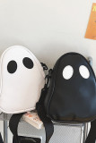 Ghost Colorblock PU Leather Bag