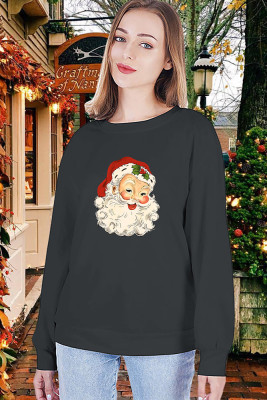 Vintage Santa Graphic Sweatshirt