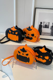 Halloween Pumpkin PU Crossbody Bag