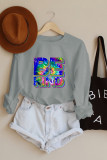 Be Kind Tie Dye Sublimation Design Graphic Sweatshirt