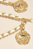 Alloy Flower Waist Chain MOQ 3pcs