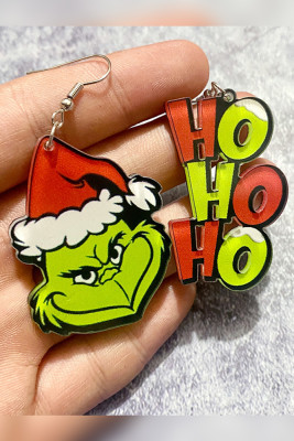 Hohoho Santa Earrings MOQ 5pcs 
