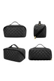 PU Leather Zipper Cosmetic Bag 