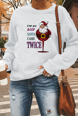 Funny Wine Christmas Plus Size Graphic Top