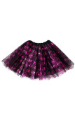 Halloween Sequin Gliter Mesh Skirt Dress 