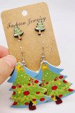 Christmas Designs Leather Earrings 