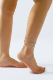 Alloy Ankle Bracelet Set MOQ 5pcs