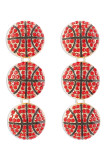 Rhinestone American Football Earrings MOQ 5pcs