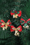 Christmas Home Decor Bowknot Bell 