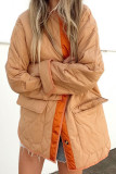 Colorblock Patchwork Quilted Coat 