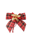 Christmas Ribbon Bow With Bell MOQ5pcs