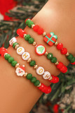 Christmas Pendant Beads Bracelet Set MOQ 5pcs