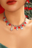 Christmas Pendant Bracelet And Necklace MOQ 5pcs