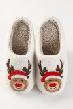 Christmas Deer Knit Flurry Slippers