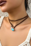 Retro Turquiose Necklace 