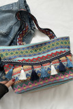 Ethic Knit Zipper Tote Bag MOQ 3pcs 