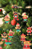 Gringerbread Man Christmas Decoration 12pcs Set MOQ 3sets