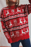 Christmas Deer Knit Pullover Sweater