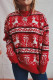 Christmas Deer Knit Pullover Sweater