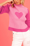 Knitting Heart Valentine Sweater