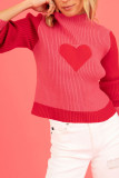 Knitting Heart Valentine Sweater